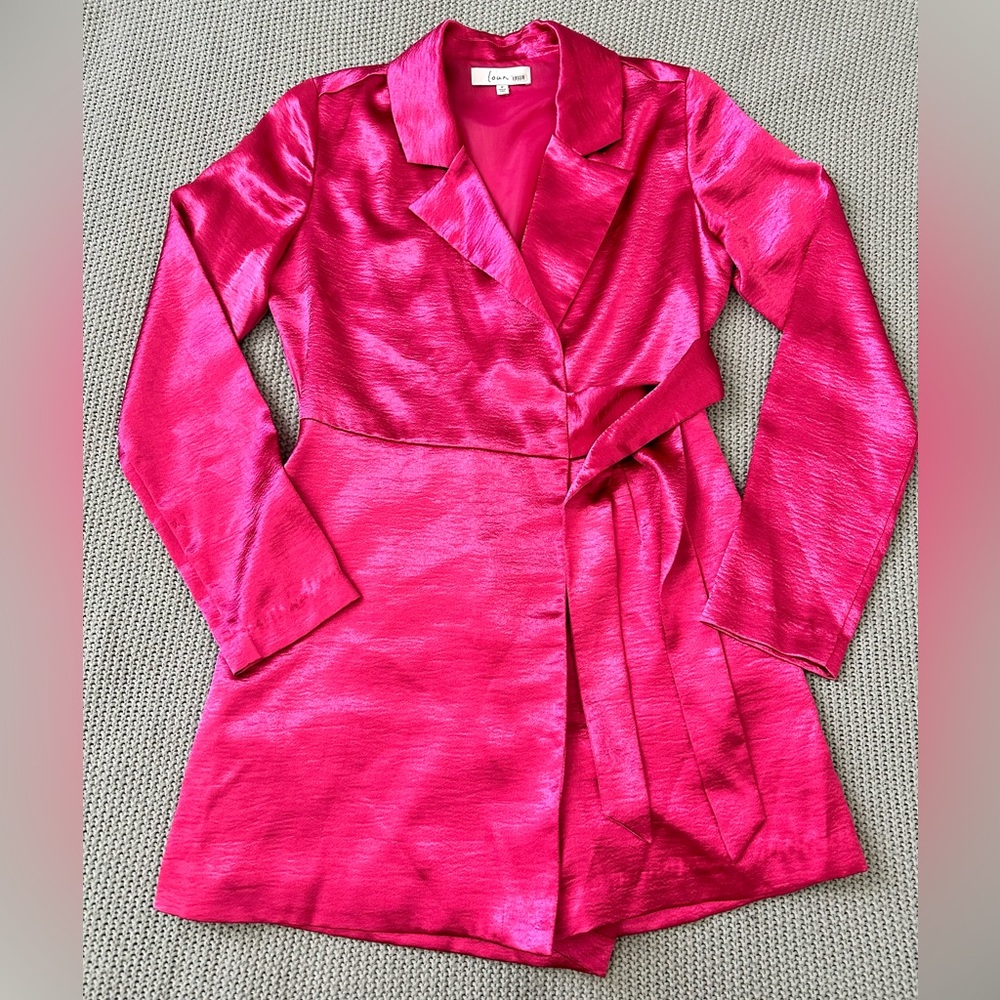 Louna Long Sleeve Pink Romper Size 8 - Picture 3 of 13